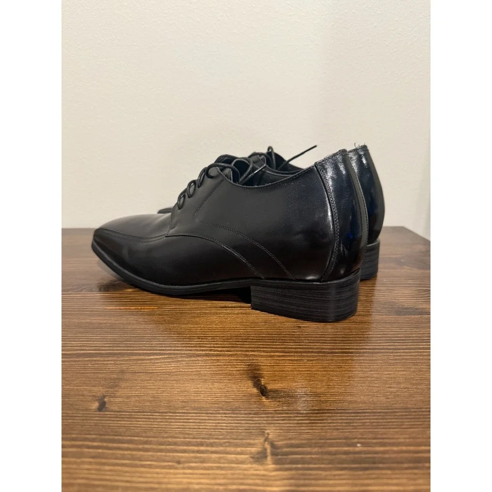 CALDEN K0286 3 Inches Elevator Height‎ Increase Classic Patent Leather Size 10
